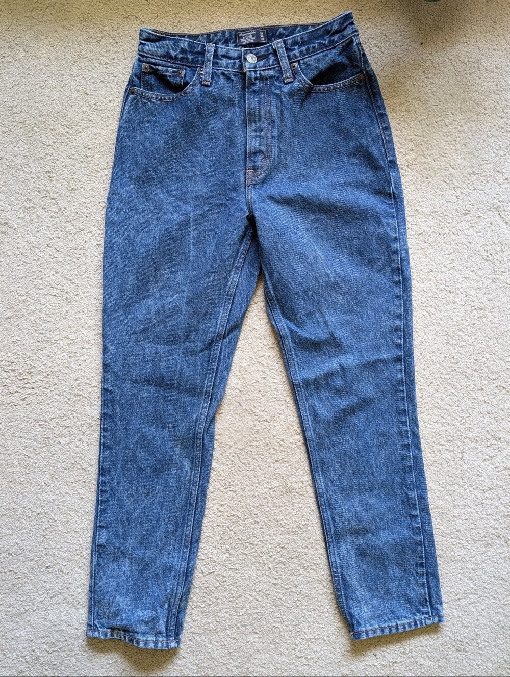Annie High Rise Girlfriend Jeans Dark Wash Size 24/00R
